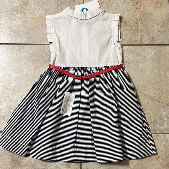 NWT Mayoral Girl’s Striped Dress. - Picture 6 of 6